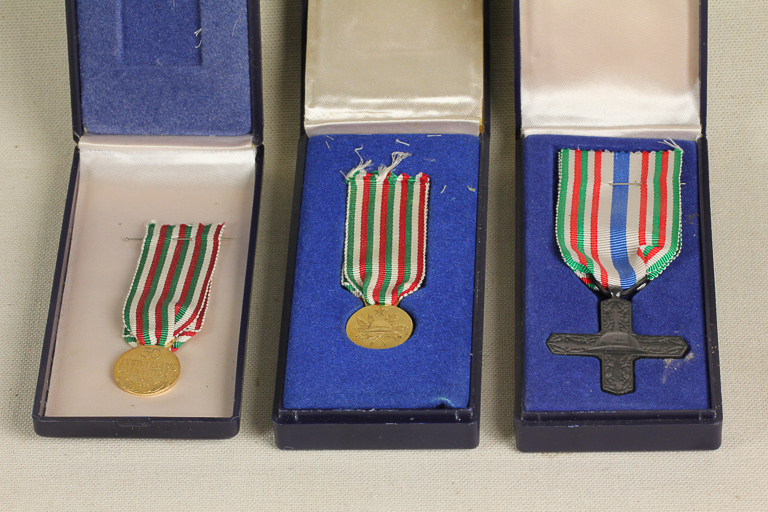 Medaglie e croce commemorative I° guerra